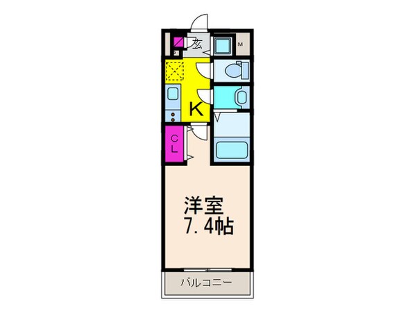 ウインズコート江坂東の物件間取画像